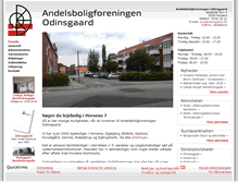 Tablet Screenshot of odinsgaard.dk